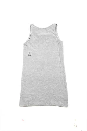 Eleven ParisLittle Eleven Paris Kate Moss Tank Dress - Grey - Image 2