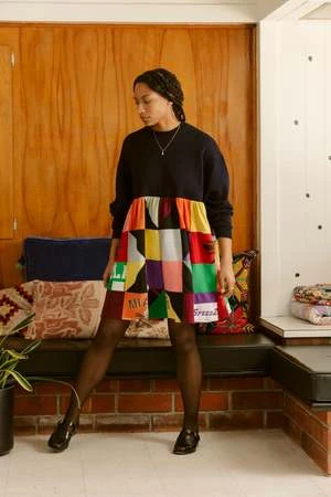 CarleenLorilyn Patchwork Dress - Image 2