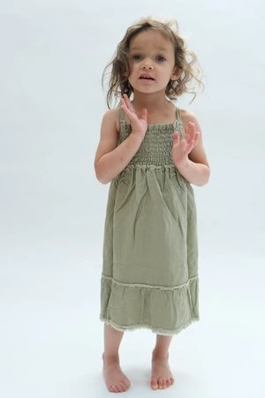 Raised By Waterkids Raised By Water Louise Dress - Sage Green