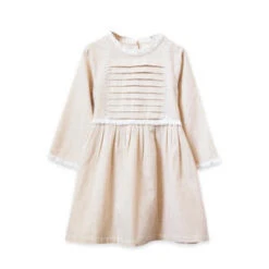 Beet WorldKids Beet World Lulu Dress - Oatmeal Stripe