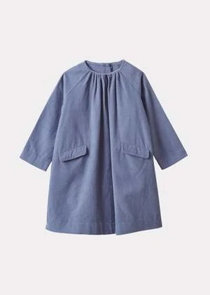 CaramelKids Caramel Malika Girl Dress - Cornflower Blue - Image 2