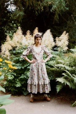 MeadowsSycamore Dress - Floral Sketch