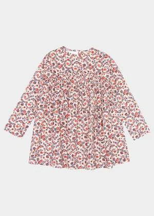 CaramelKids Caramel MISSOURI GIRL DRESS - CREAM FLORAL