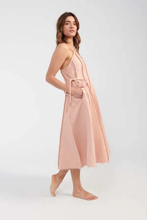 Rachel ComeyMadero Dress - Blush - Image 4