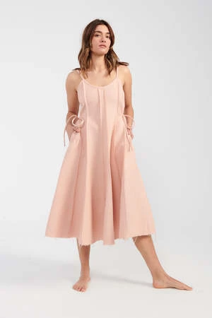 Rachel ComeyMadero Dress - Blush - Image 5