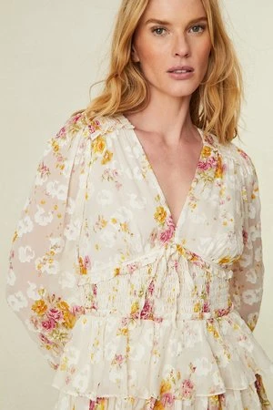 LoveShackFancyMadina Dress - Lemon Pie - Image 6