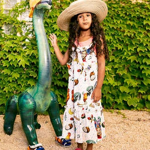 Maison MangostanKids Maison Mangostan Child Chan Chan Dress - Multicolour