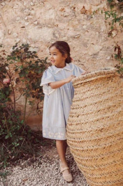 Louise MishaMarla Dress - Blue Stripe