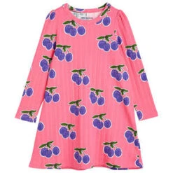 Mini RodiniKids Mini Rodini Child Plum Dress - Pink