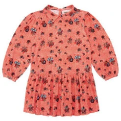 Misha & PuffKids Misha & Puff Layla Dress - Red Flame Holyoke Floral