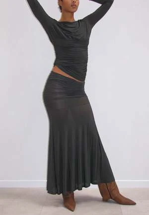 Paloma WoolMoebius Dress - Brown - Image 3