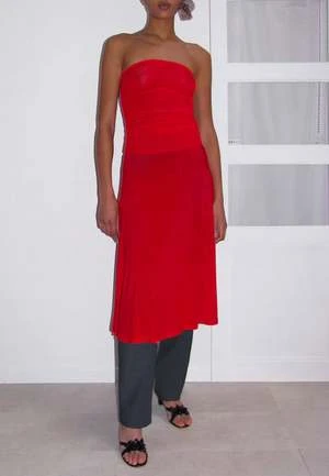 Paloma WoolMoebius Dress - Red - Image 7