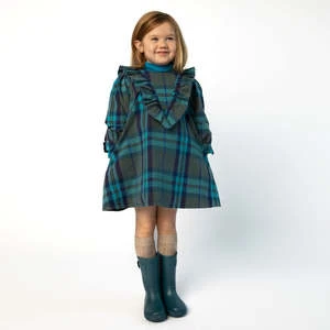 MorleyKids Morley Child Ravie Dress - Oldpop Green - Image 3