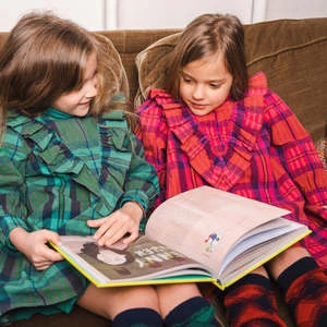 MorleyKids Morley Child Ravie Dress - Oldpop Green - Image 2