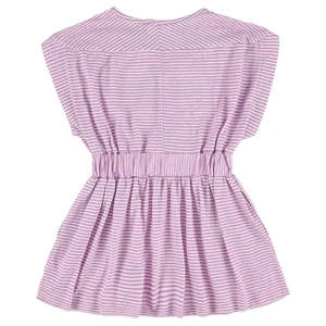 MorleyKids Morley Child Soho Dress - Orchid/Blush Stripes - Image 3