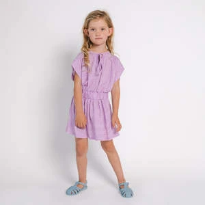 MorleyKids Morley Child Soho Dress - Orchid/Blush Stripes