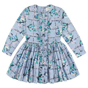 MorleyKids Morley Child Taxi Dress - Blue Floral