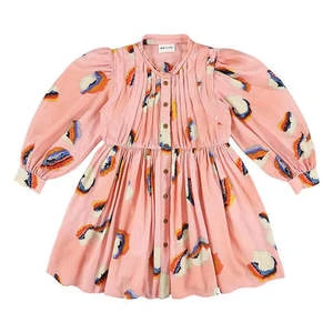 MorleyKids Morley Child Trudy Dress - Rose Bell Print Pink