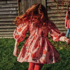 MorleyKids Morley Child Trudy Dress - Rose Pink Floral