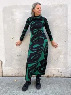 Untitled In MotionSpeculus Dress - Napthe Print