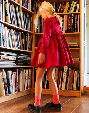 NobleKids Noble Organic Vale Dress - Petunia - Image 2