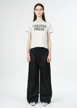 VaqueraObscene Dress T-shirt - Grey