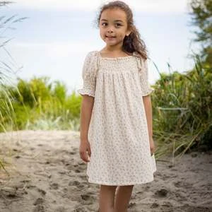 Beet WorldKids Beet World Olivia Dress - Buttercup Gauze - Image 3