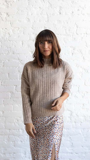 Dress ForumOwen Sweater - Oatmeal - Image 2