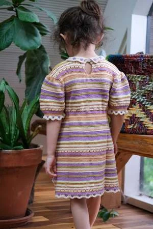 Bebe OrganicPaloma Dress - Summer Crochet - Image 3