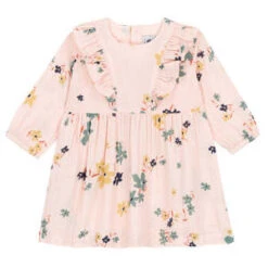 Petit BateauKids Petit Bateau Baby Coucou Dress - Saline Pink Floral