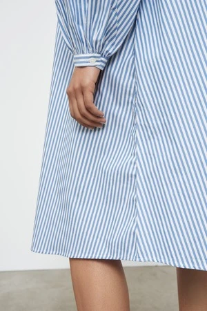 KowtowPoppy Dress - Blue Stripe - Image 6