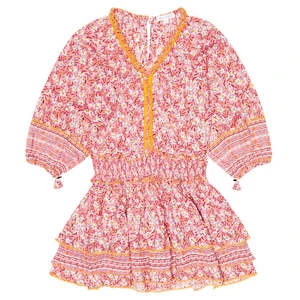 Poupette St BarthKids Poupette St Barth Ariel Mini Dress - Light Pink Paquerette