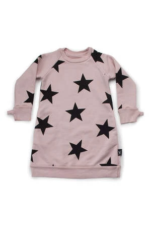 NununuKids Nununu NUNUNU Star A Dress - Powder Pink
