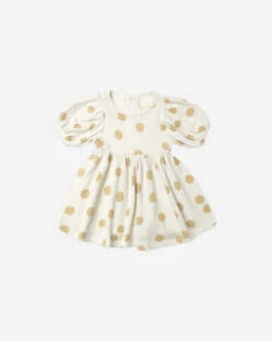 Quincy MaeKids Quincy Mae Waffle Dress - Dots