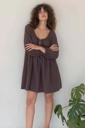 Rachel PallyGia Dress - Espresso - Image 4