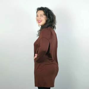 COKLUCHRita Dress - Cacao - Image 2