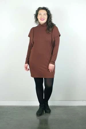 COKLUCHRita Dress - Cacao - Image 4