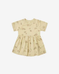 Rylee + CruKids Rylee & Cru Safari Raglan Dress