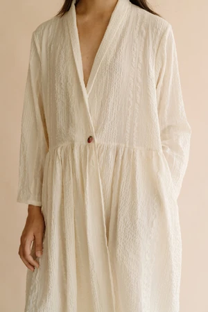 Runaway BicycleRUNAWAY BICYCLE SASHA DRESS- NATURAL WHITE - Image 5