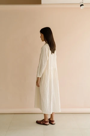 Runaway BicycleRUNAWAY BICYCLE SASHA DRESS- NATURAL WHITE - Image 3