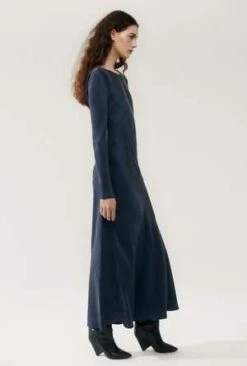 Silk LaundrySienna Dress - Midnight