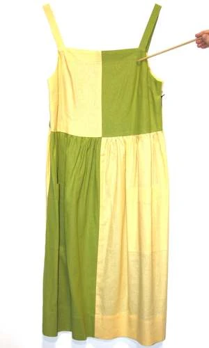 Birds Of North AmericaSS182 XS Timber Doodle Dress - Lemon Lime - Image 4