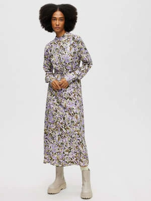 SelectedFemme Katrin Dress - Sandshell - Image 2