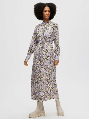 SelectedFemme Katrin Dress - Sandshell - Image 3