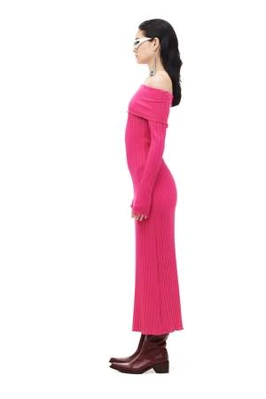 Simon MillerEspen Dress - Funky Fuchsia - Image 7