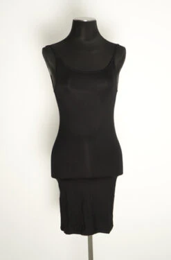 BaserangeSlip Dress In Bamboo Jersey - Black