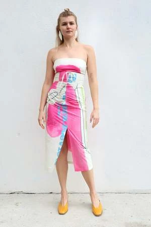 Rachel ComeySpina Dress - Pink - Image 2