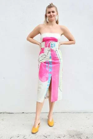 Rachel ComeySpina Dress - Pink