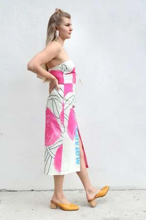 Rachel ComeySpina Dress - Pink - Image 3