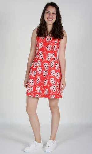 Birds Of North AmericaStarfrontlet Dress - Red Daisies - Image 2